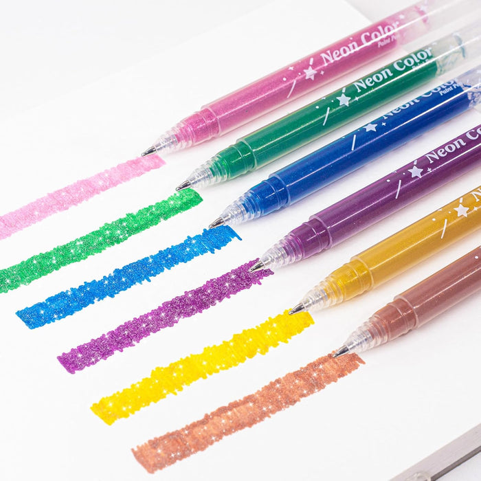 Vibrant Glitter Gel Pen Collection