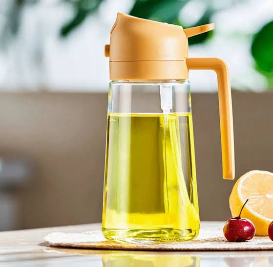 2 in 1 Oil Spray Bottle And Dispenser
