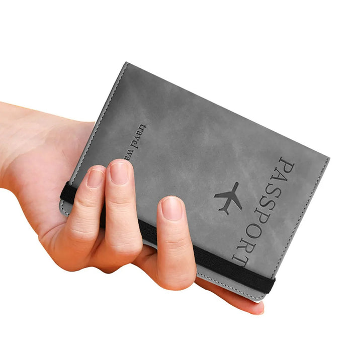 Leather Travel Passport Holder