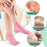 1 Pair Silicone Gel Heel Pad Socks For Pain Relief And Anti Crack Heels