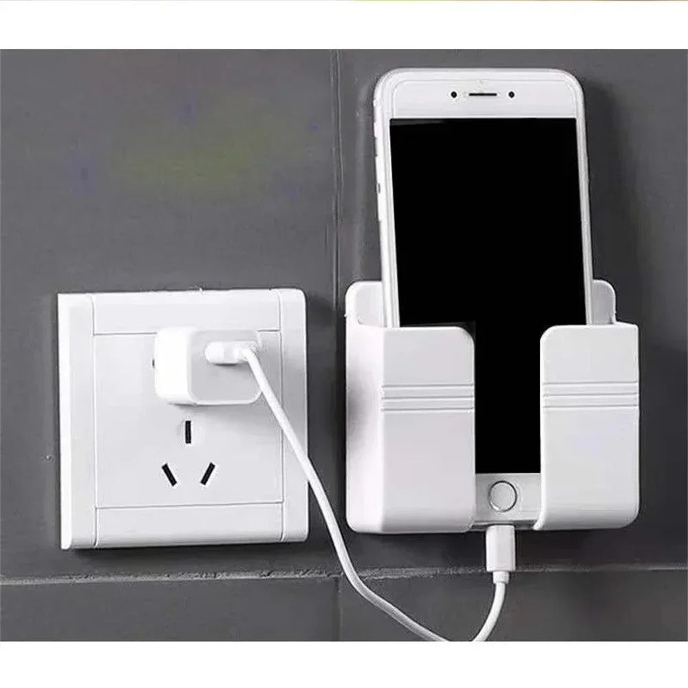 2 Pcs Wall Mounted Mobile Phone Holder for Charging