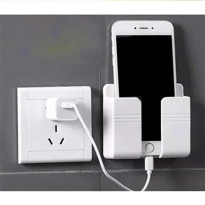 2 Pcs Wall Mounted Mobile Phone Holder for Charging