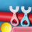 U-Shaped Silicone Baby Toothbrush
