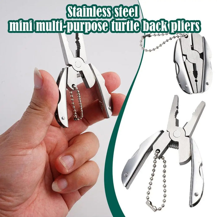 7 in 1 Stainless Steel Key Chain Pliers