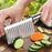 Stainless Steel Wavy Potato Fries Cutter Knife