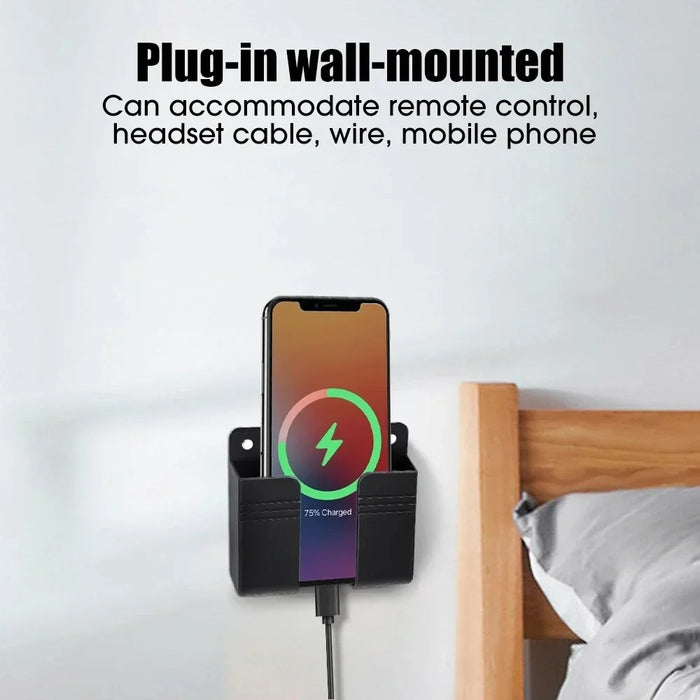 2 Pcs Wall Mounted Mobile Phone Holder for Charging