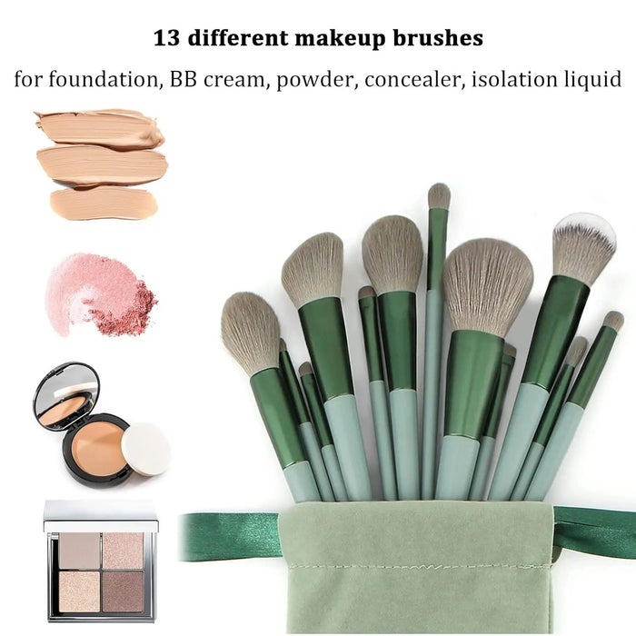13 PCS Makeup Brush Set