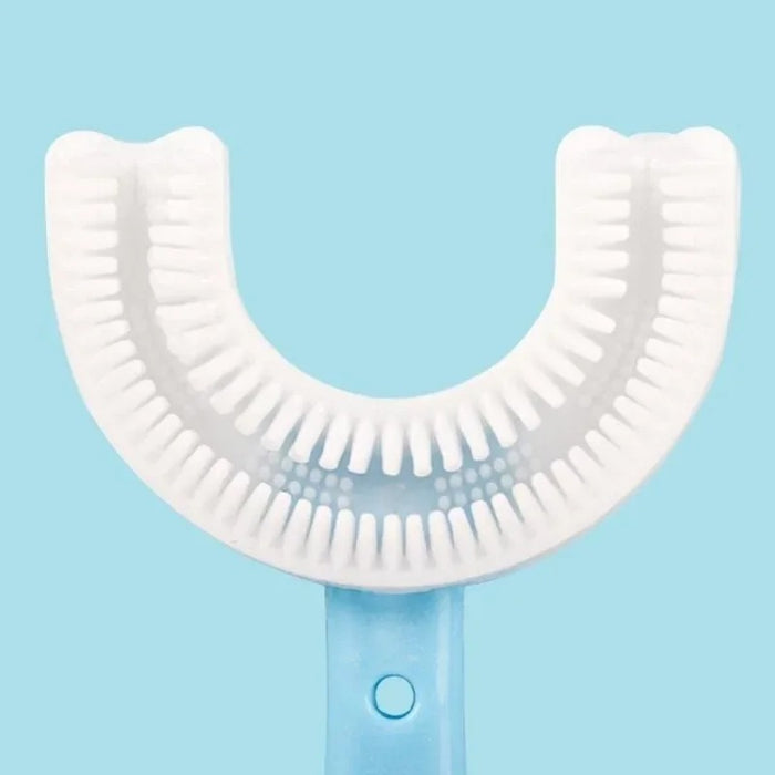 U-Shaped Silicone Baby Toothbrush