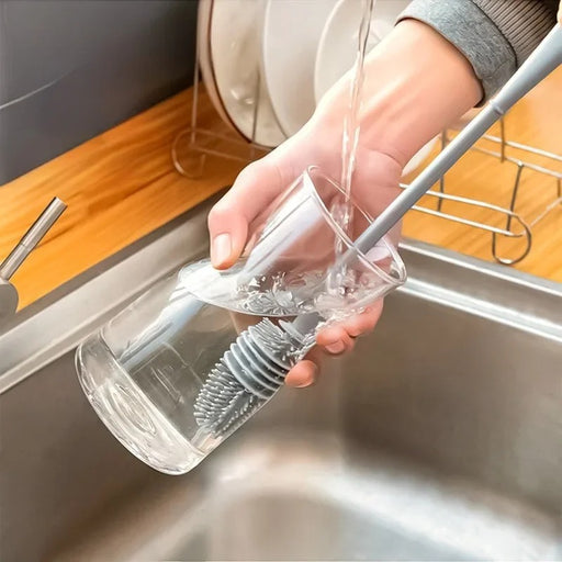 1 Pc Silicone Long Cleaning Brush