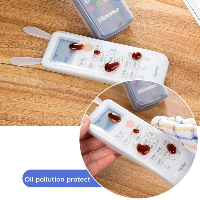2 Pcs Silicone Remote Control Cover with Rabbit Ears