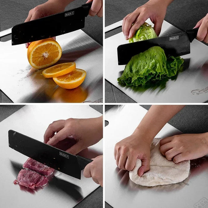 Stainless Steel Cutting Board 12"x16" (Life Time Warranty)