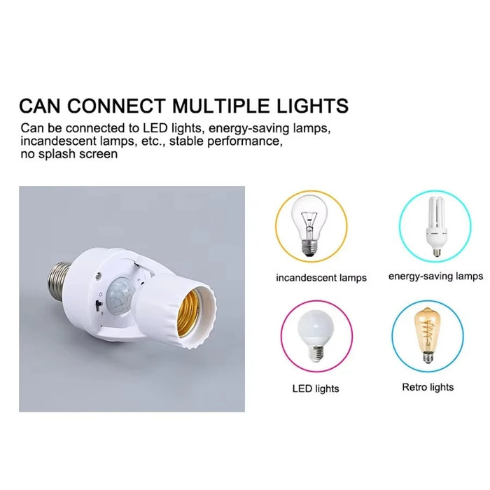 Motion Sensor Bulb Holder